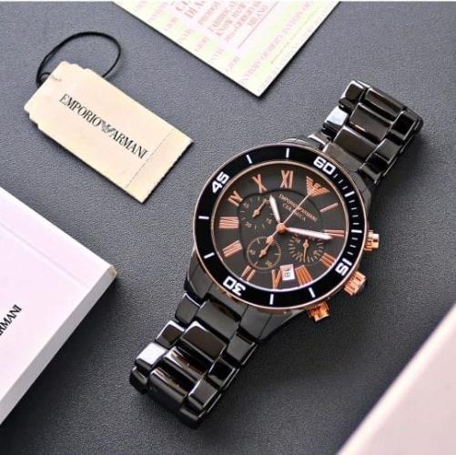 inspired by ARMANI CERAMIC MEN'S WATCH  .