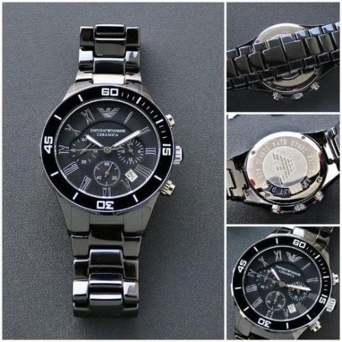 inspired by ARMANI CERAMIC MEN'S WATCH  .