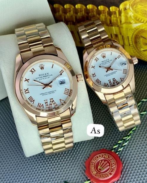 inspired by ROLEX COUPLE WATCH SET.