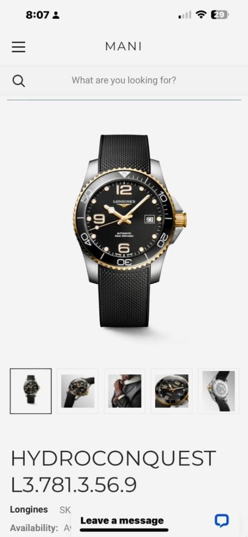 Longines Latest Watch For Men  .