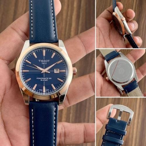 inspired by  Tissot 100% engineered with quality Quartz movement smooth technology machinery Watch  