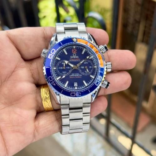 inpired by Omega Seamaster Co-Axial Chronograph .