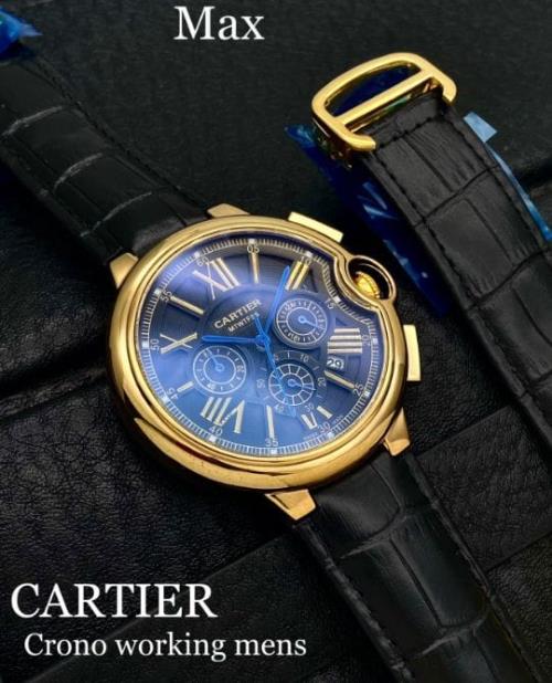 CARTIER CRYSTAL OFFICIAL WATCH FOR MEN | INSPIRED BY BRAND | REPLICA VERSON