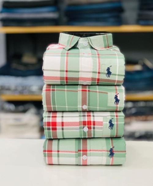 Inspired by Tommy Hilfiger Check Shirts – Premium Cotton Blend | Casual & Formal Wear | Trendy Paste