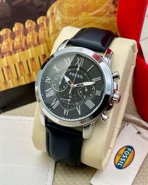 FOSSIL MINERAL OFFICIAL WRIST WATCH FOR GENTLE MEN   .