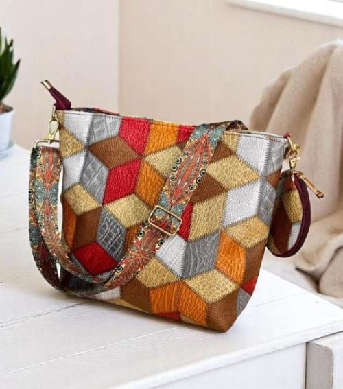 Inspired by Designer Style – Combo Pack of Beautiful & Classy Multi-Color Sling Bags for Women, Medi