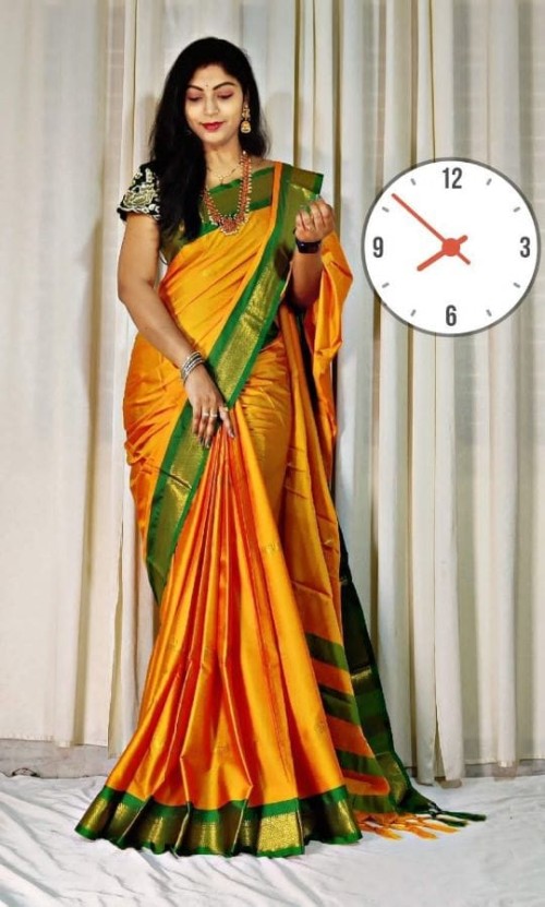New Launch Cotton Silk Paithani Saree for Women – Traditional Maharashtrian Design – Soft & Elegant 