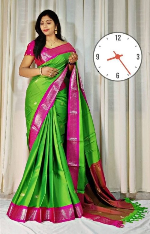 New Launch Cotton Silk Paithani Saree for Women – Traditional Maharashtrian Design – Soft & Elegant 