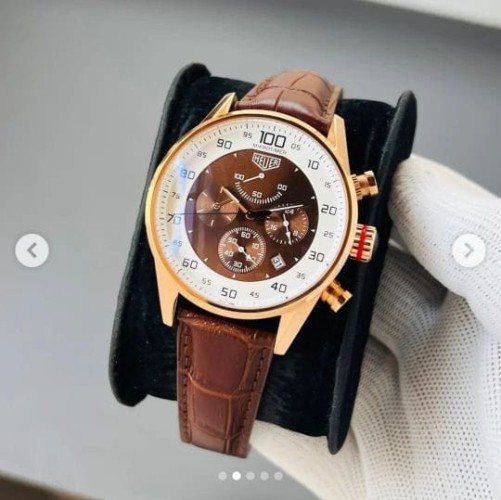 Inspired by TAG HEUER 100 | Luxury Men's Chronograph Watch | All Chrono & Date Working | Premium 7AA