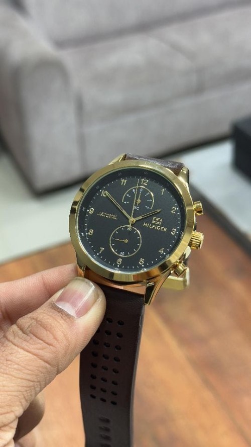  Inspired by Tommy Hilfiger Modern Chronograph Watch for Men | 7AA Premium Collection | 43mm Dial | 