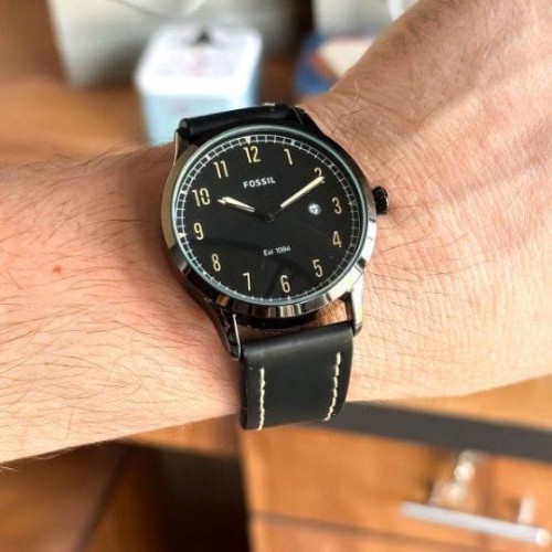 Inspired by Fossil Forrester – Men's Premium 7AA Collection Analog Watch | 42mm Classic Dial | Elega