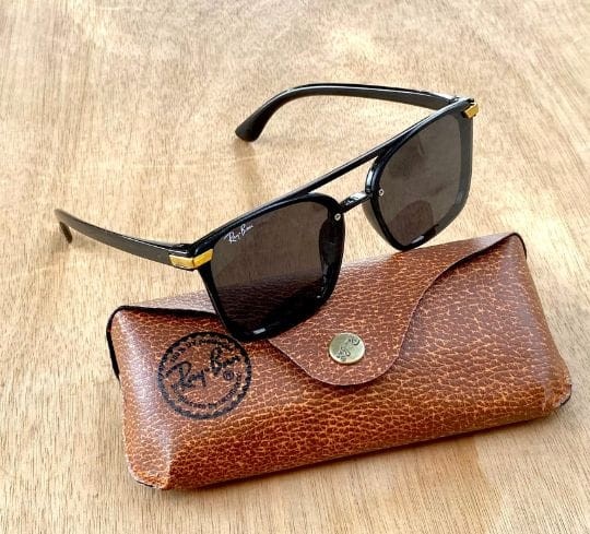 Inspired by Ray-Ban | Aviator Style Sunglasses with Side Stick Design | Lightweight Fibre Frame | In
