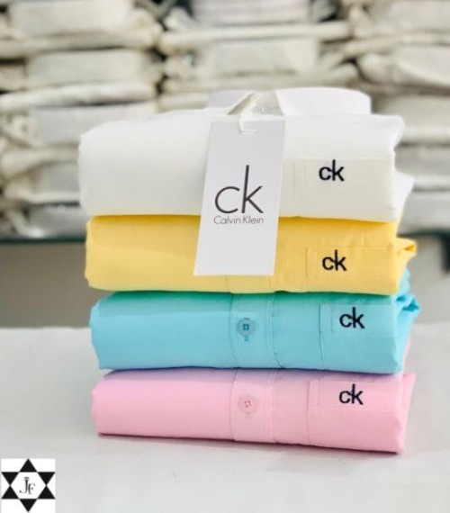 Men's Premium 10A Quality Pure Cotton Plain Shirt – Full Sleeves | High-Grade Fabric | Classic & Com