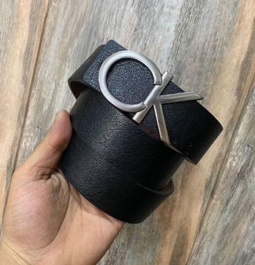 Inspired by Calvin Klein | Premium Quality Men’s Belt – Free Size (28 to 36) | Stylish Adjustable Fo