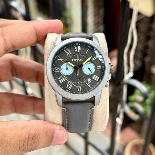 Inspired by Fossil Men's Blue GMT Batman Edition Quartz Watch – 44mm Dial – Stylish Dual Timezone De