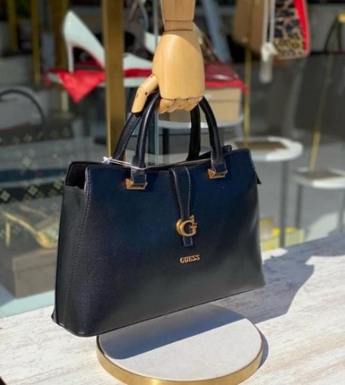 Inspired by GUESS Medium Size Tote Handbag for Women – High Quality PU Leather Shoulder Bag with Inn