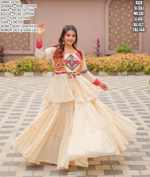 Inspired by Ram-120 | Elegant Party Wear Designer Stitched Lehenga Choli for Women | Premium Embroid